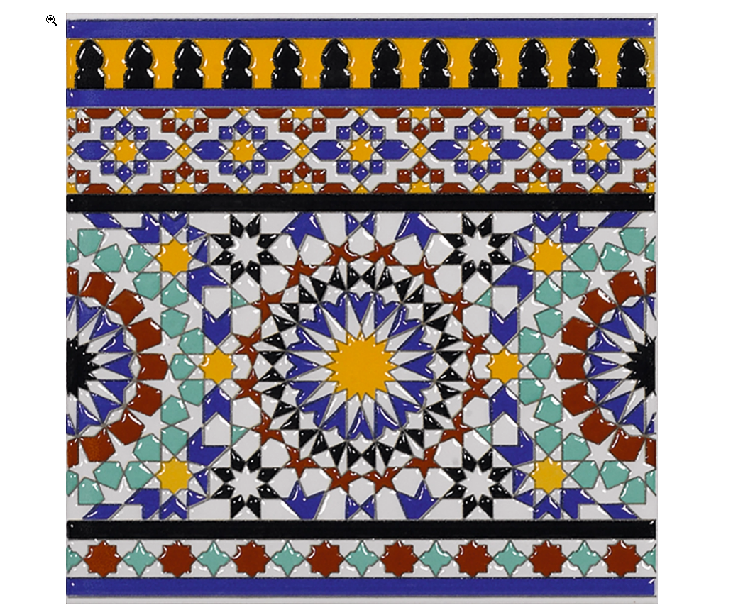 Ceramica Estilker – Heritage Blue ML-2227 | Dekorfliese Blau Weiß 20x20 cm