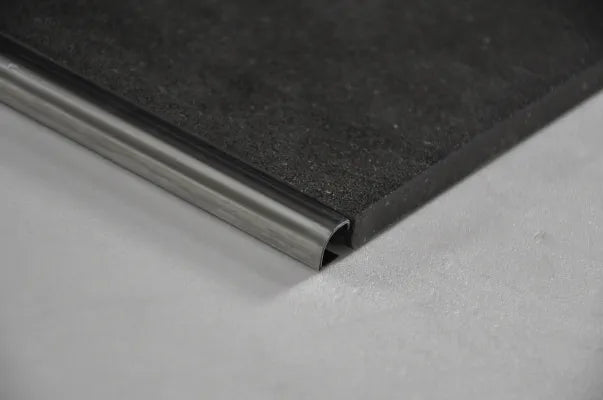 Schlueter Rondec R100 V2A Edelstahl Schiene Abschlussprofil