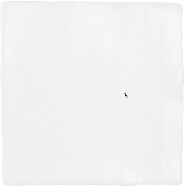 Ceramica Estilker – Cadaqués White 10x10 cm | Wandfliese Weiß Zellige-Optik