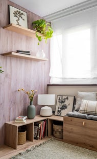 Azulejo Dream 15x30 cm | Weiße Wandfliese mit Blumen-Relief