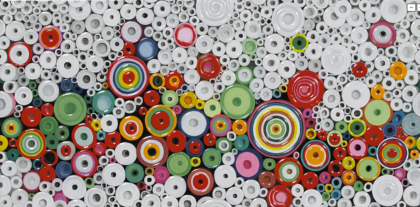 Ceramica Estilker – Jungle Multicolor 30x60 cm | Relief-Wandfliese Blattmuster