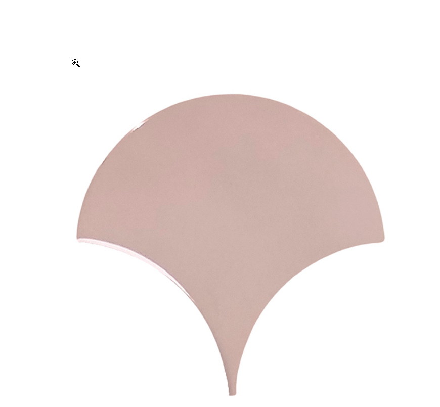 Ceramica Estilker – Mystic Soft Pink 6,3x12,5 cm | Wandfliese Rosa Glänzend