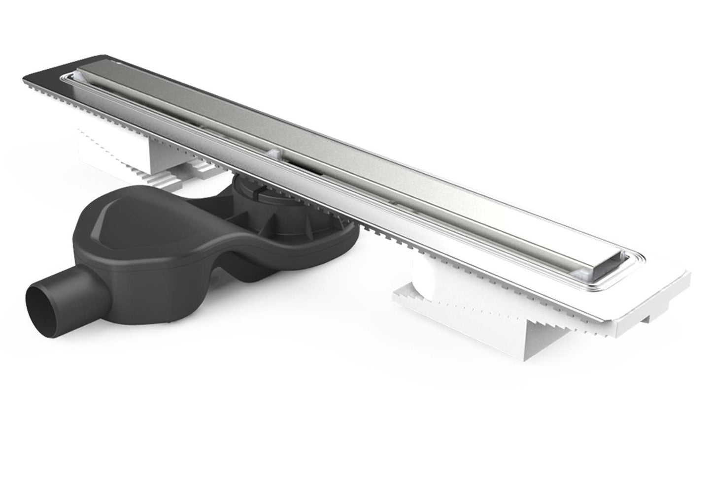 Vitra Style DK 100 Duschabfluss 30 cm, Chrom matt H:80