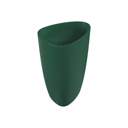 Etna Monoblock Standwaschtisch Waschbecken Keramik Standwaschbecken ohne Hahnloch