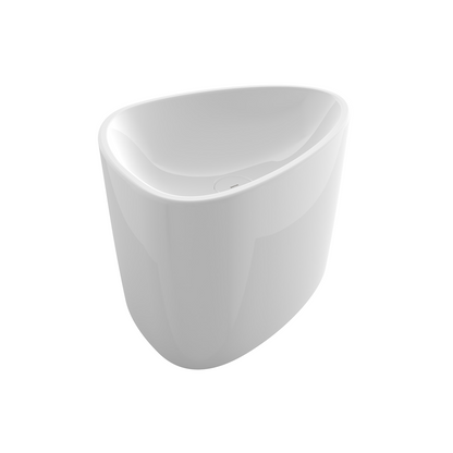 Etna Monoblock Standwaschbecken ohne Hahnloch