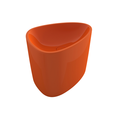 Etna Monoblock Standwaschbecken ohne Hahnloch