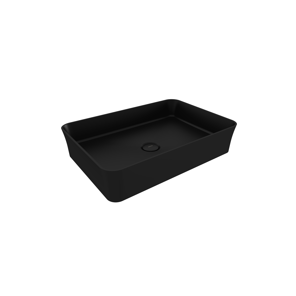 Sottile Slim Line Aufsatzwaschbecken – Designer Waschbecken für moderne Badezimmer 55cm
