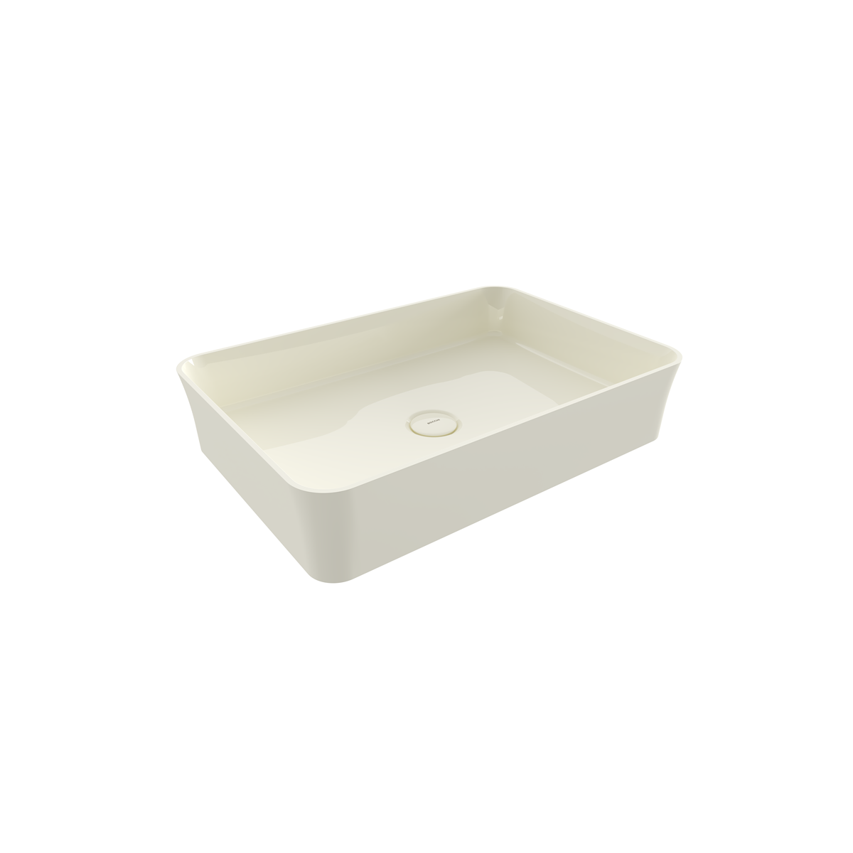 Sottile Slim Line Aufsatzwaschbecken – Designer Waschbecken für moderne Badezimmer 55cm
