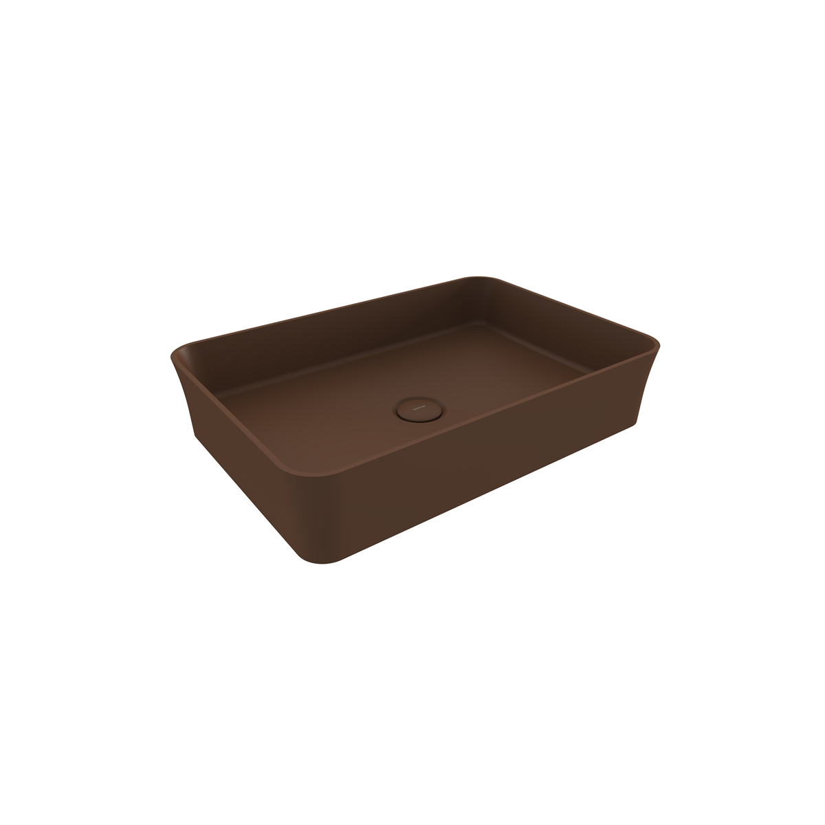 Sottile Slim Line Aufsatzwaschbecken – Designer Waschbecken für moderne Badezimmer 55cm