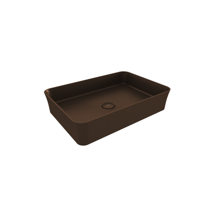 Sottile Slim Line Aufsatzwaschbecken – Designer Waschbecken für moderne Badezimmer 55cm