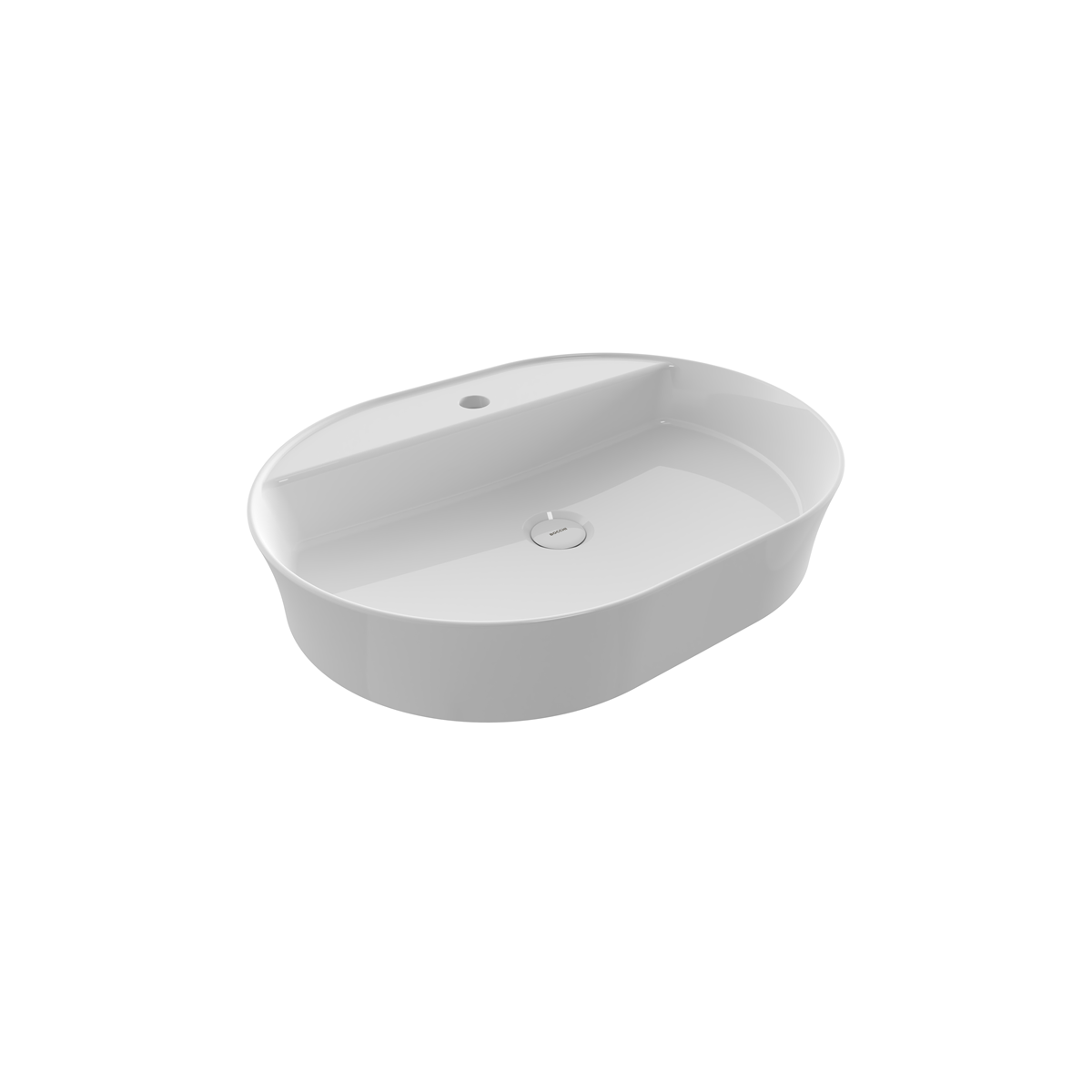 Sottile Slim Line Aufsatzwaschbecken oval 60 x 45 cm