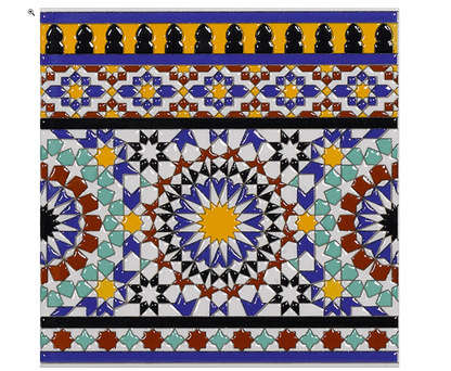 Ceramica Estilker – Heritage Blue ML-2227 | Dekorfliese Blau Weiß 20x20 cm