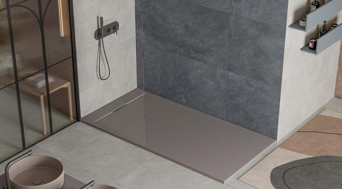Pure Duschwanne aus Mineralguss (Kromat) – Ansicht 2