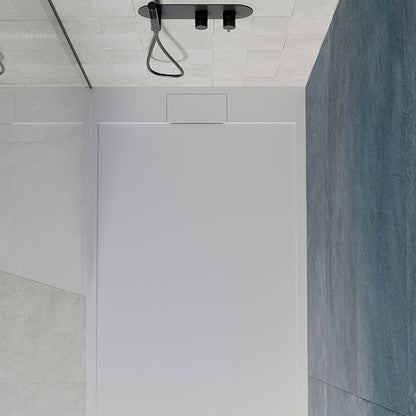 Pure Duschwanne aus Mineralguss (Kromat) – Ansicht 3