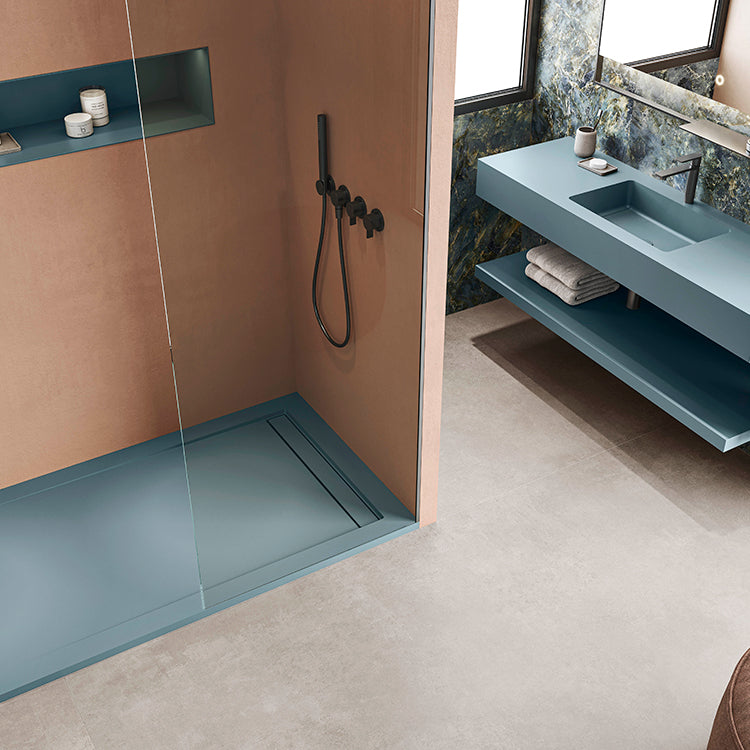 Line X Duschwanne aus Mineralguss (Kromat) – Ansicht 3