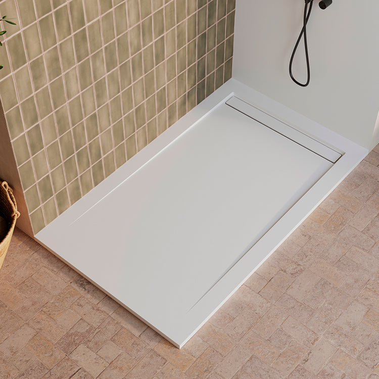 Line X Duschwanne aus Solid Surface (Scene) – Ansicht 5