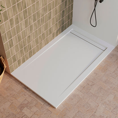 Line Y Duschwanne aus Solid Surface (Scene) – Ansicht 5