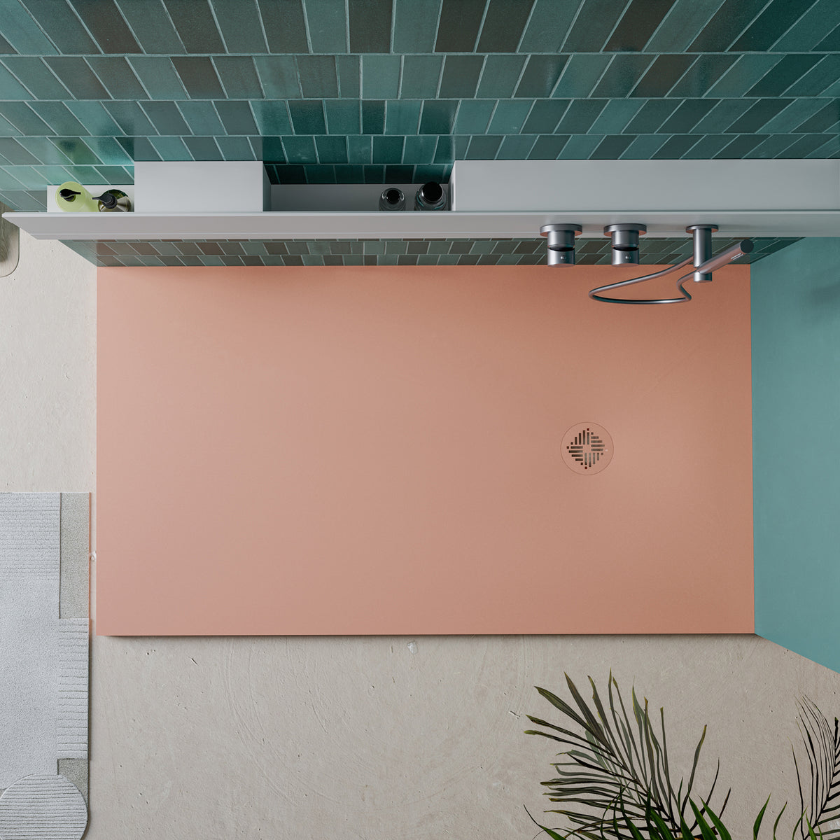 Neo Plus Duschwanne aus Mineralguss (Kromat) – Ansicht 2
