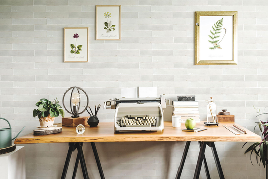 Ceramica Estilker – Maya White 5x25 cm | Wandfliese Weiß Zellige-Optik Glänzend