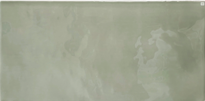 Ceramica Estilker – Dream Basil 15x30 cm | Wandfliese Grün Zellige-Optik Glanz