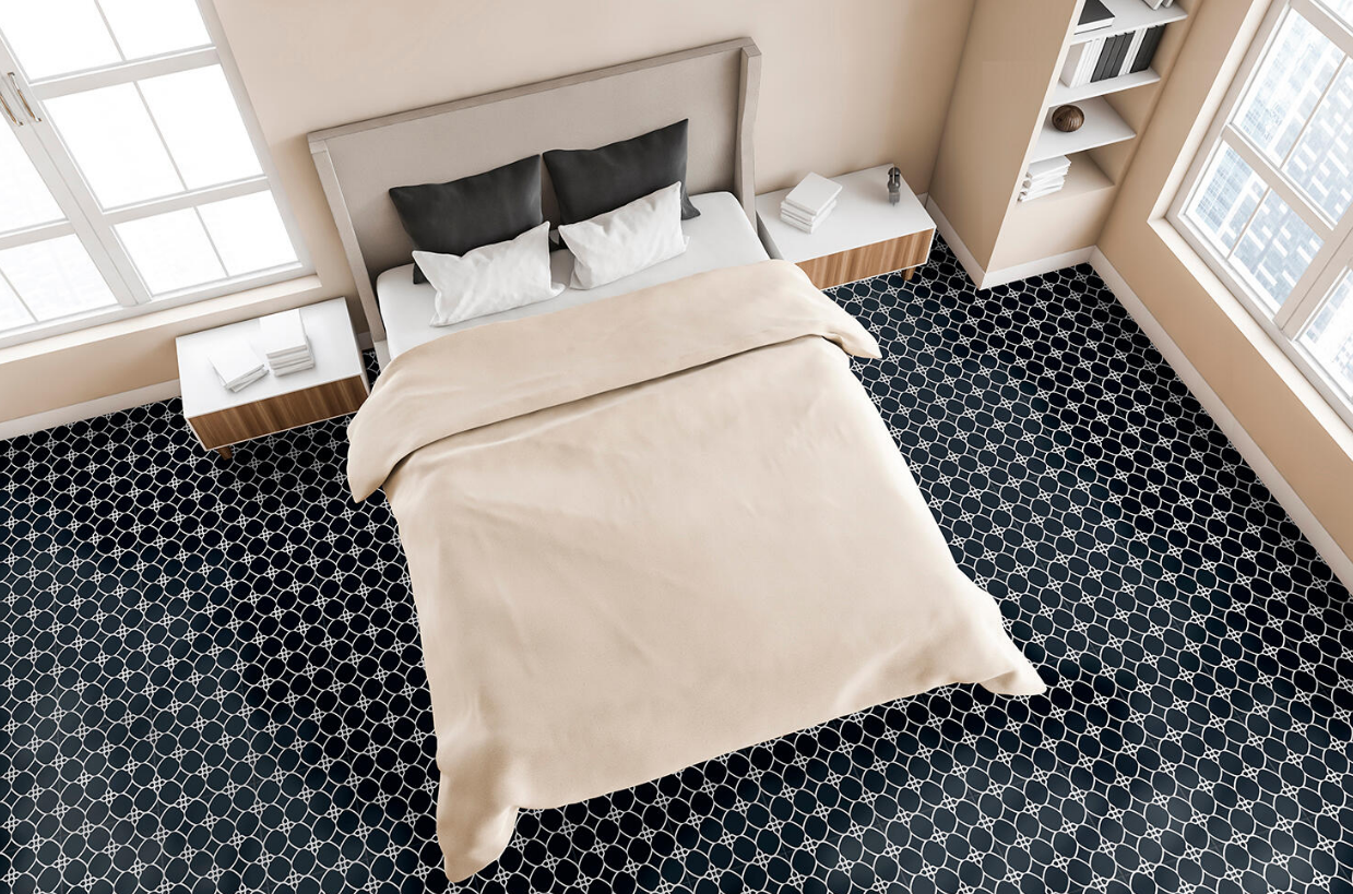 Ceramica Estilker – Evoque Bella 20x20 cm | Zement-Optik Schwarz-Weiß Matt C2