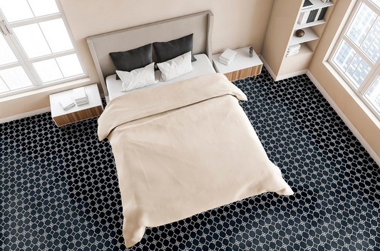 Ceramica Estilker – Evoque Bella 20x20 cm | Zement-Optik Schwarz-Weiß Matt C2