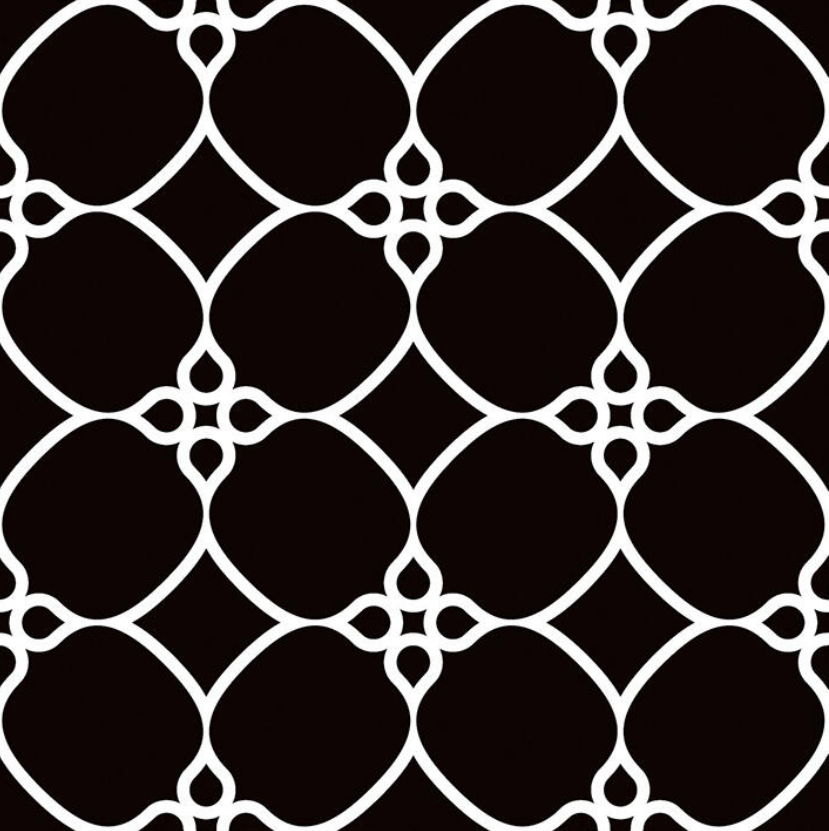 Ceramica Estilker – Evoque Bella 20x20 cm | Zement-Optik Schwarz-Weiß Matt C2