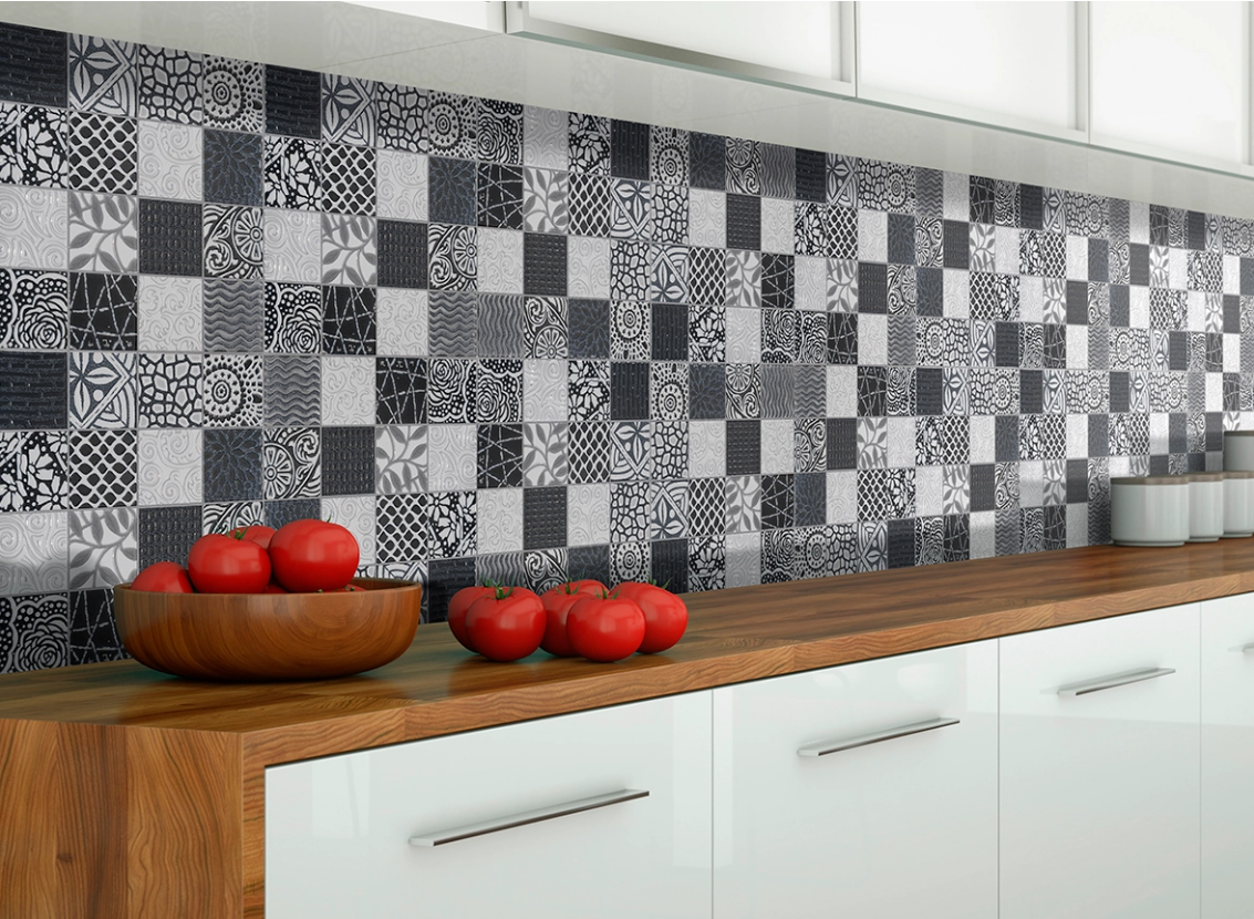 Ceramica Estilker – Heritage ML-3301 30x30 cm | Zement-Optik Dekorfliese Grau-Mix