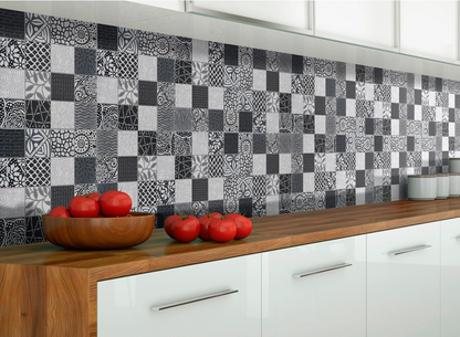 Ceramica Estilker – Heritage ML-3301 30x30 cm | Zement-Optik Dekorfliese Grau-Mix