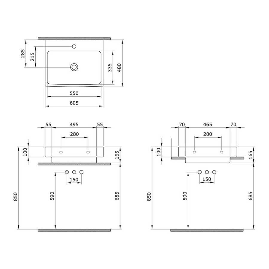 Scala Waschtisch