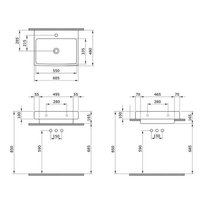 Scala Waschtisch