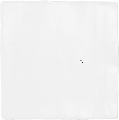 Ceramica Estilker – Cadaqués White 10x10 cm | Wandfliese Weiß Zellige-Optik