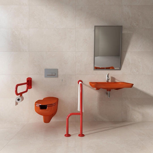 Care & Comfort Wand-WC barrierefrei – Ansicht 1