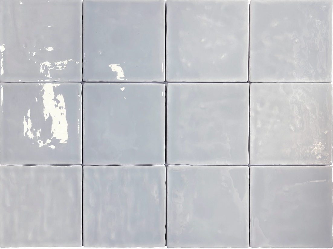 Ceramica Estilker – Rainbow Gris Mix 11,5x11,5 cm | Zellige-Optik Grau Glanz