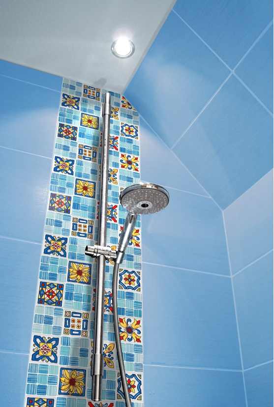 Ceramica Estilker – Heritage ML-3357 30x30 cm | Florale Dekorfliese Schwarz-Weiß