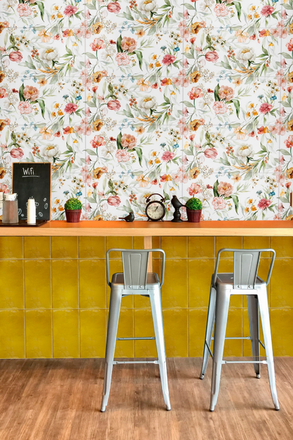 Ceramica Estilker – Dream Honey 15x30 cm | Wandfliese Honiggelb Zellige-Look