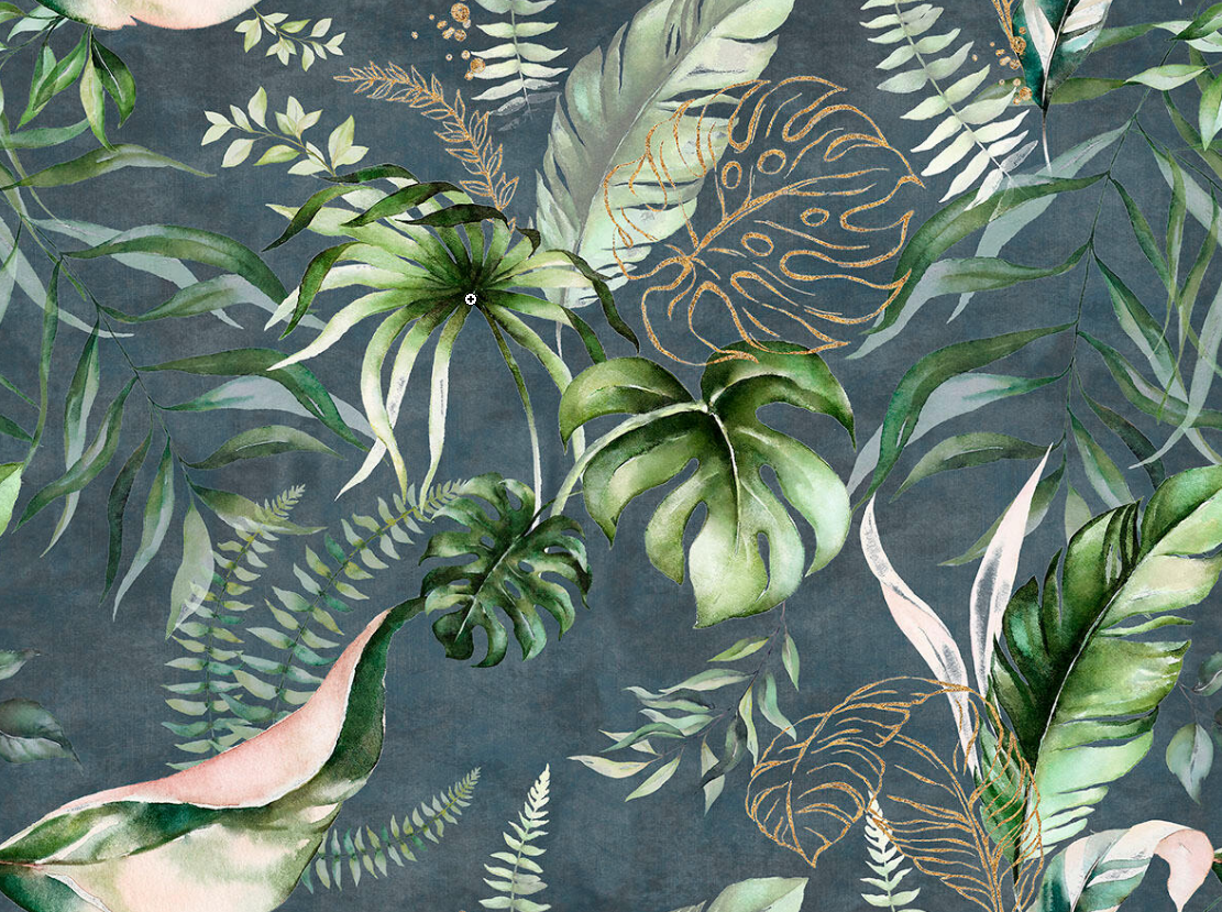 Ceramica Estilker – Jungle Wandfliese 30x60 cm | Tapeten-Optik Grau & Grün