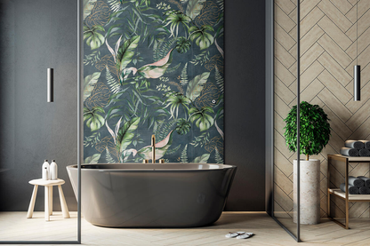 Ceramica Estilker – Jungle Wandfliese 30x60 cm | Tapeten-Optik Grau & Grün