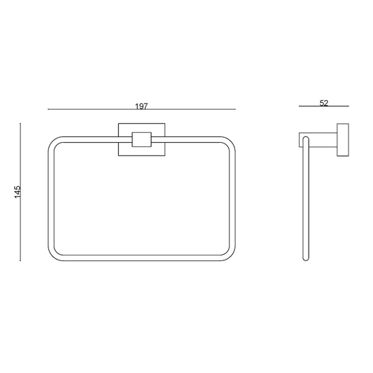 Kenzo Toilettenpapierhalter geschlossen