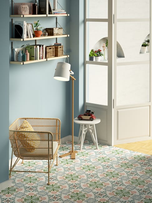 Ceramica Estilker – Decor HP 40 Hidraulico 20×20 cm – Digitale Designfliese (24 Stück)