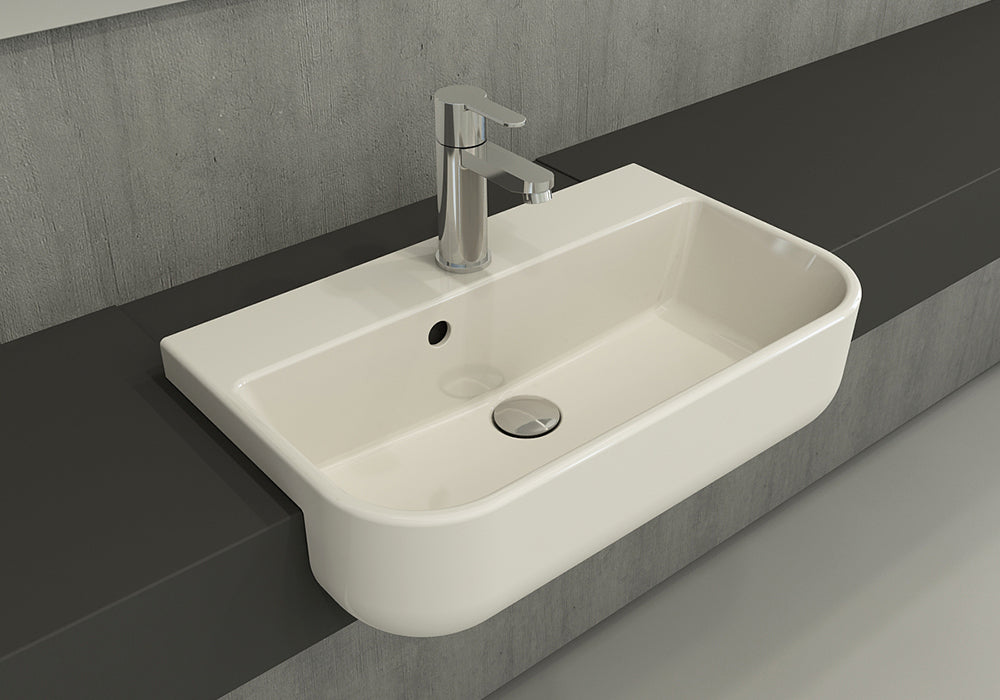 Milano Halbeinbau-Waschbecken 50 cm – Ansicht 10