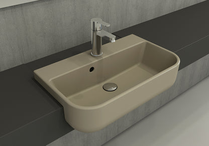 Milano Halbeinbau-Waschbecken 50 cm – Ansicht 12