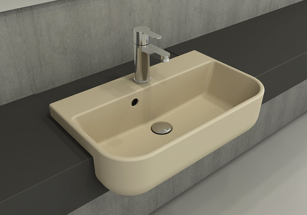 Milano Halbeinbau-Waschbecken 50 cm – Ansicht 13