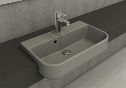Milano Halbeinbau-Waschbecken 50 cm – Ansicht 14