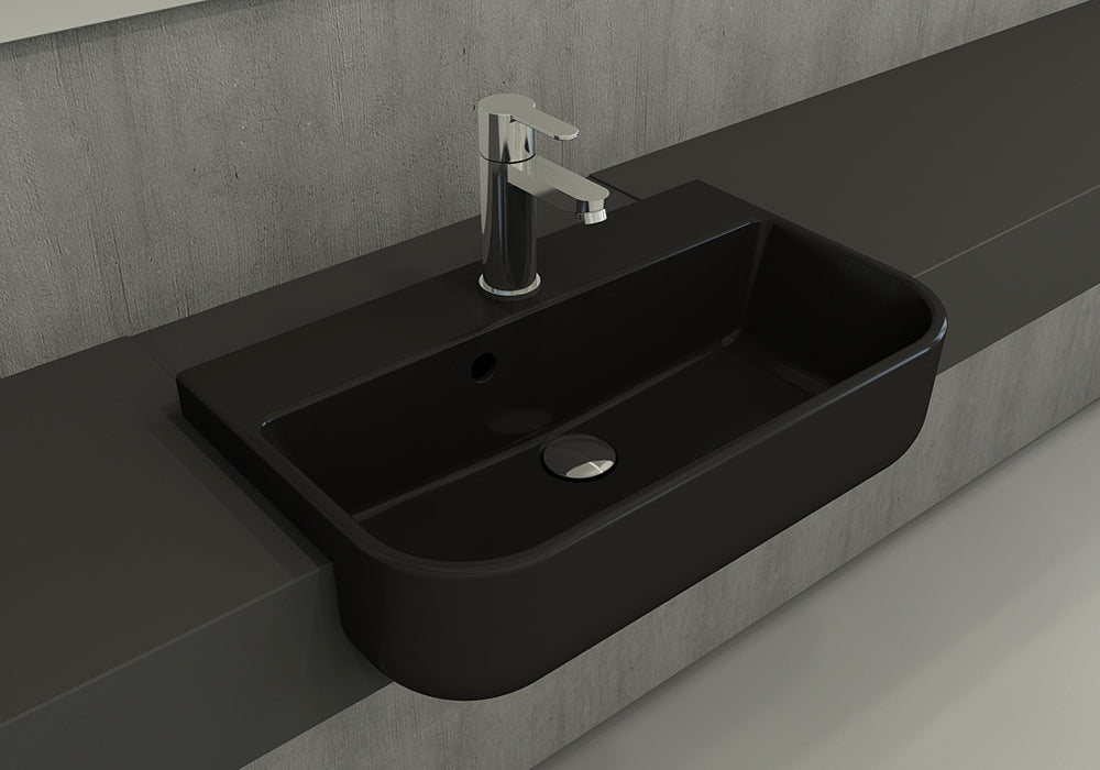 Milano Halbeinbau-Waschbecken 50 cm – Ansicht 16