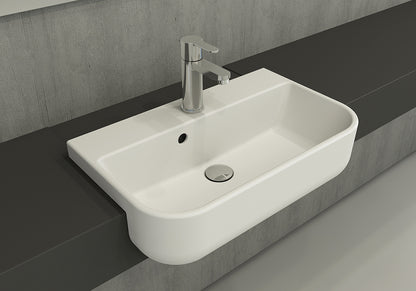 Milano Halbeinbau-Waschbecken 50 cm – Ansicht 17