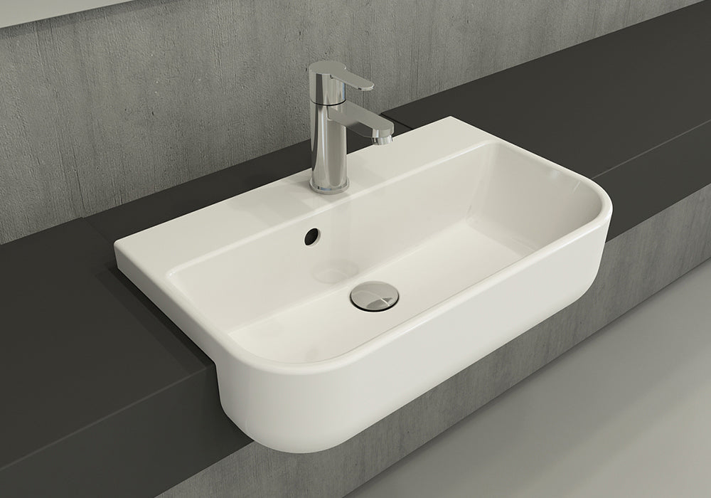Milano Halbeinbau-Waschbecken 50 cm – Ansicht 18