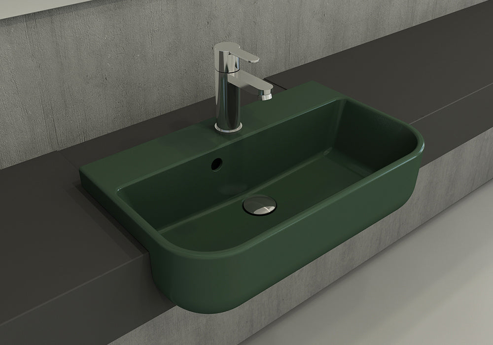 Milano Halbeinbau-Waschbecken 50 cm – Ansicht 5