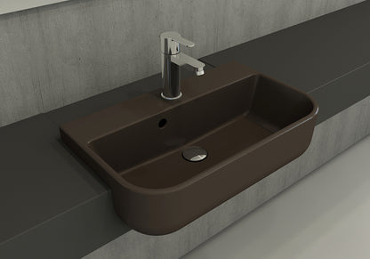 Milano Halbeinbau-Waschbecken 50 cm – Ansicht 6