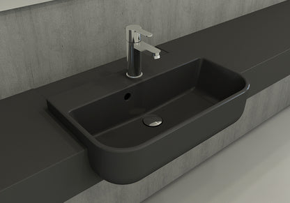 Milano Halbeinbau-Waschbecken 50 cm – Ansicht 8
